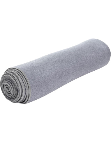 Toalla de Yoga Antideslizante Evolution Earth 185x66cm Gris