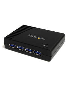 Hub USB 3.0 StarTech de 4 Puertos Alimentado 5Gbps