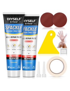 Kit de Reparación de Paneles de Yeso DIYSELF 9 Paquetes 2x100g