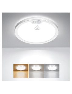 Luz de Techo LED BLNAN 22 cm con Sensor de Movimiento 3000K-5000K