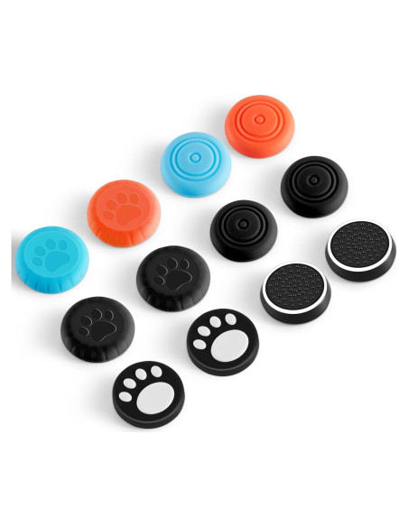 6 Pares de Tapas de Agarre ZUBUHUHU para Joystick Nintendo Switch 2