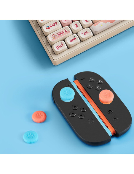 6 Pares de Tapas de Agarre ZUBUHUHU para Joystick Nintendo Switch 2