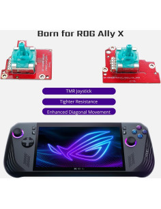 Joystick TMR Hall HandheldDIY para ROG Ally X - Cero Deriva y Calibración Fácil 2