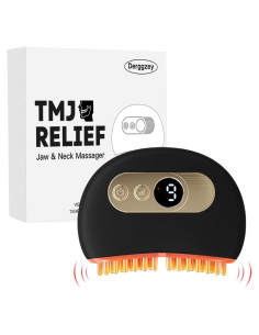 Masajeador TMJ Portátil Derggzey con Calor y Vibración