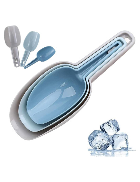 Cucharón Multiusos AUEAR 3 en 1 Plástico 50ml 100ml 150ml