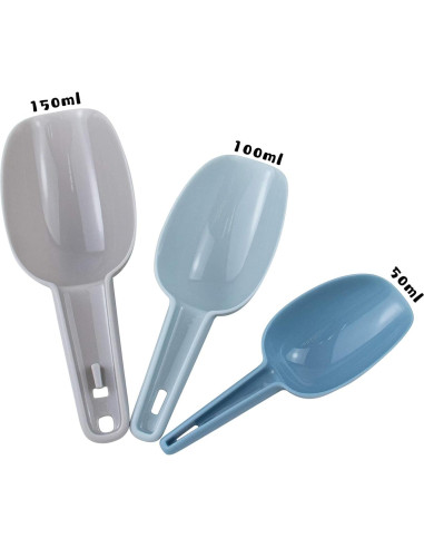 Cucharón Multiusos AUEAR 3 en 1 Plástico 50ml 100ml 150ml