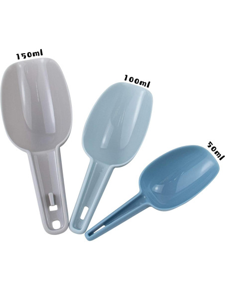 Cucharón Multiusos AUEAR 3 en 1 Plástico 50ml 100ml 150ml