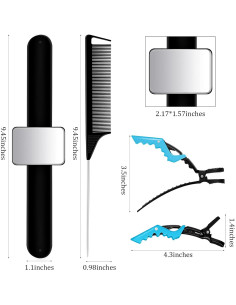 Herramientas de Estilizado Geiserailie con Pulsera Magnética y Peines 2