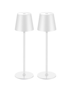 Lámpara de Mesa LED Inalámbrica BGFHome 2Pack 5000mAh Táctil