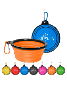 Cuencos Plegables para Perros KirryKiky 11oz Silicona BPA Free