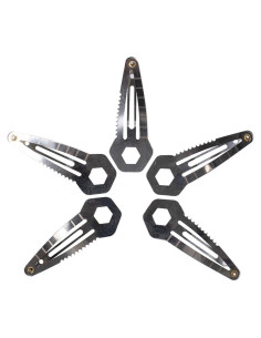 Clip de Cabello Multi-Herramienta West Coast Paracord - 3 Piezas