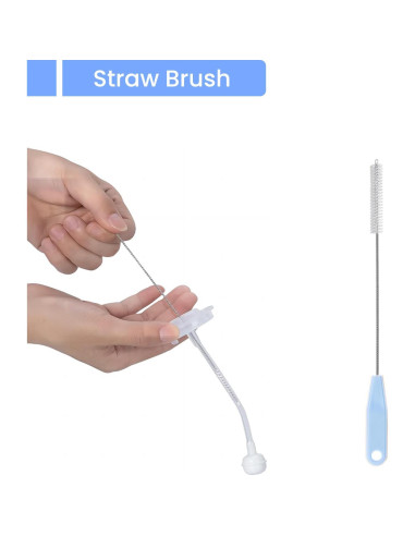 Juego de Cepillos para Biberones Ariseno 4 en 1 Libre de BPA