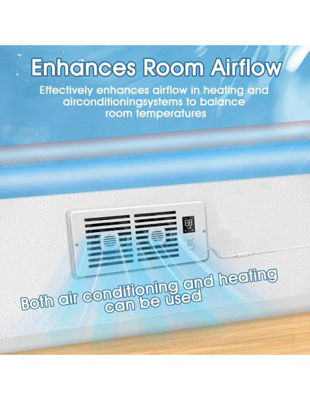 Ventilador Aumentador de Registro Estensoe PQFS-218 10 Velocidades