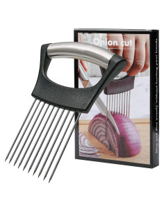 Soporte Cortador de Cebolla Ayigu - Acero Inoxidable, Ergonomico