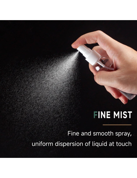 Botellas de Spray 60ml ZIZEMOJA 3 Pack Reutilizables