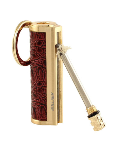 Encendedor de Cerilla de Metal BOLLAER Impermeable para Exterior