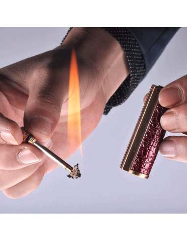 Encendedor de Cerilla de Metal BOLLAER Impermeable para Exterior
