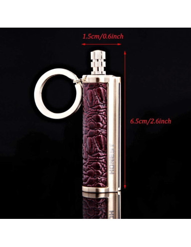 Encendedor de Cerilla de Metal BOLLAER Impermeable para Exterior