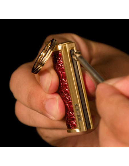 Encendedor de Cerilla de Metal BOLLAER Impermeable para Exterior
