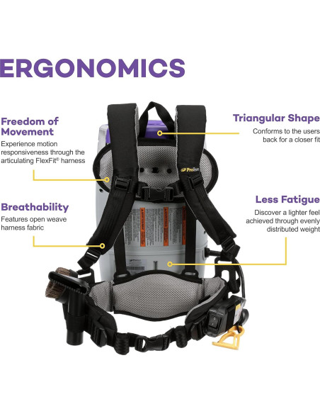 Aspiradora Comercial ProTeam Super Coach Pro 6 con Kit 2 Piezas Aspiradora Comercial ProTeam Super Coach Pro 6 con Kit 2 Piezas