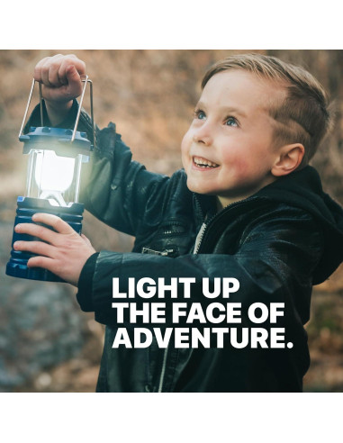 Linterna de Camping LED MalloMe Paquete de 4 Multicolor 146 Lúmenes