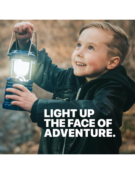 Linterna de Camping LED MalloMe Paquete de 4 Multicolor 146 Lúmenes