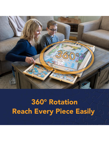 Tablero de rompecabezas rotatorio Bits and Pieces 1000 piezas