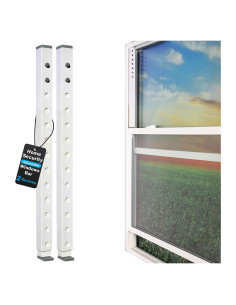 Barra de Seguridad Ajustable The Lock-It Block-It 43-76cm - 2 Dispositivos