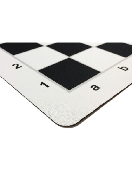 Alfombrilla de Ajedrez WE Games 50.8 cm Antideslizante Negra