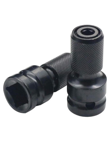 Adaptador Convertidor DCA 1/2" a 1/4" Femenino 2 Pcs