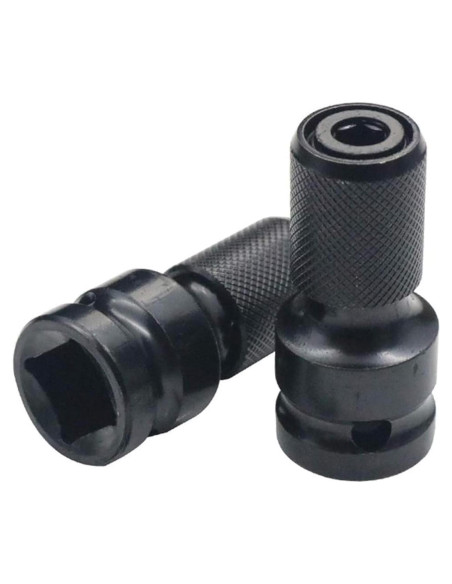 Adaptador Convertidor DCA 1/2" a 1/4" Femenino 2 Pcs