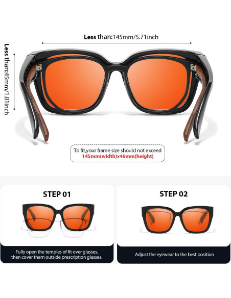 Gafas VIEWBETTER Anti Luz Azul Ámbar para Juegos - Modelo VB7511