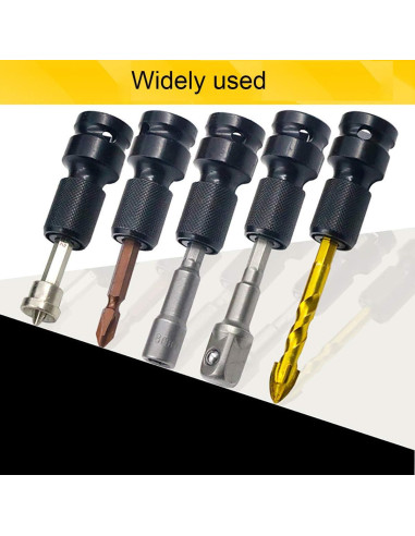 Adaptador Convertidor DCA 1/2" a 1/4" Femenino 2 Pcs