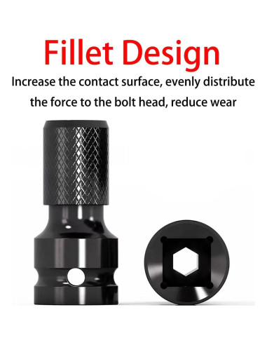 Adaptador Convertidor DCA 1/2" a 1/4" Femenino 2 Pcs