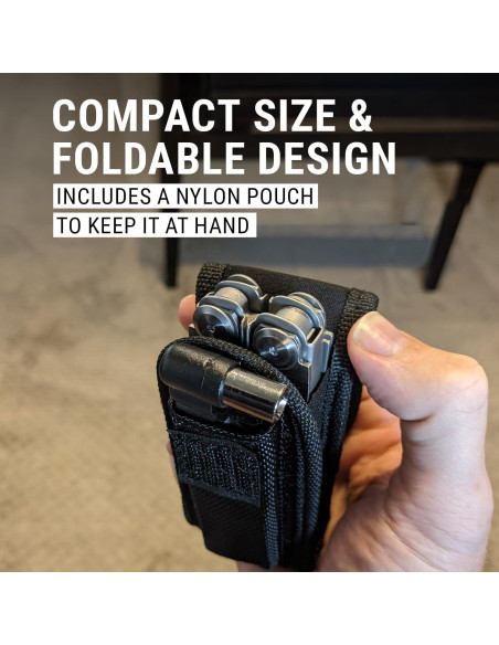 Multitool EPG 18 Herramientas Acero Inoxidable con Funda