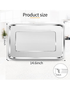 Bandeja de Repuesto para Horno Tostador BLACK DECKER 37x22cm 2