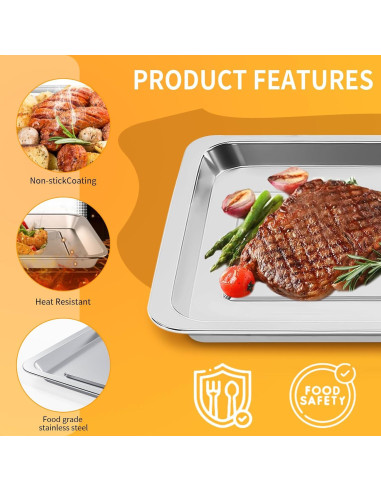 Bandeja de Repuesto para Horno Tostador BLACK DECKER 37x22cm