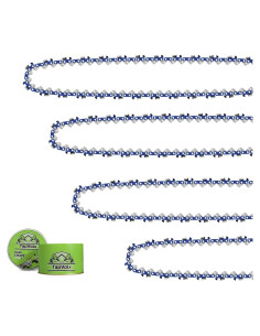 Cadena de Motosierra TapVolx 40 cm 4-Pack Alta Resistencia
