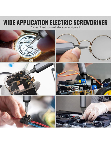 Mini Destornillador Eléctrico TanSon DLS0004B 72 en 1 Mini Destornillador Eléctrico TanSon DLS0004B 72 en 1