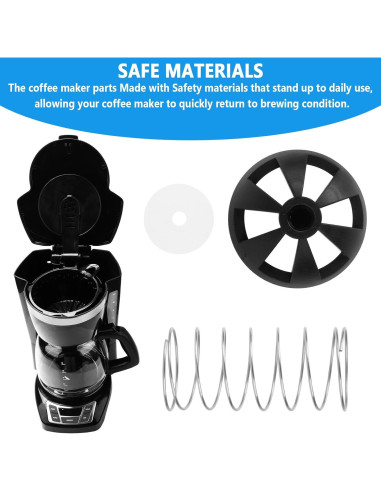 Kits de tapones de resorte GEAIN para cafetera 4-12 tazas
