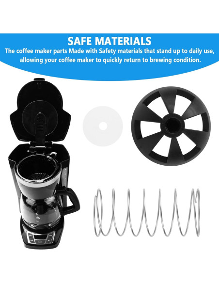 Kits de tapones de resorte GEAIN para cafetera 4-12 tazas