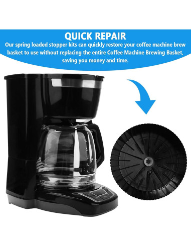 Kits de tapones de resorte GEAIN para cafetera 4-12 tazas