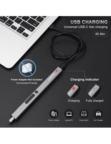 Destornillador Eléctrico STREBITO 144 Piezas Recargable