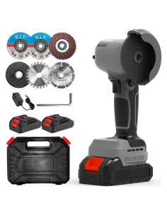 Amoladora Angular Inalámbrica ZFULVO 21V 28000rpm con Batería