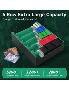 Caja de Almacenamiento de Cartas Stepane 3800+ con Divisores 2