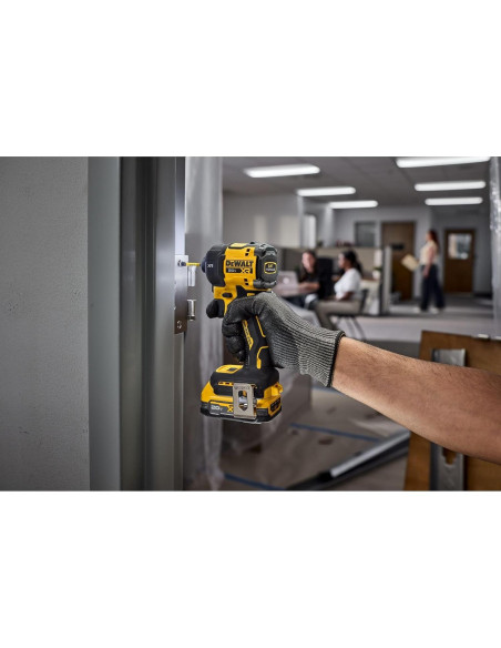 Destornillador de Impacto Hidráulico DEWALT 20V 1/4" Silencioso