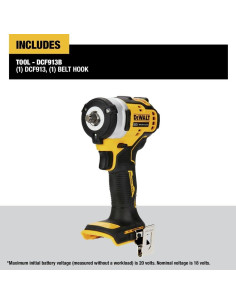 Llave de Impacto DEWALT DCF913B 20V 3/8" Compacta 2