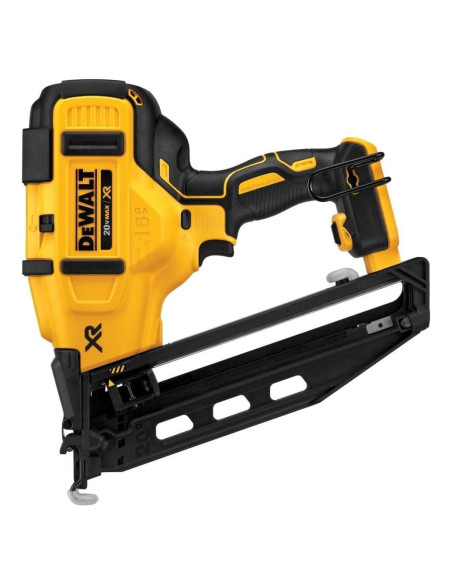 Clavadora de Acabado DEWALT 20V Angulada 16GA Sin Cable