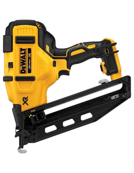 Clavadora de Acabado DEWALT 20V Angulada 16GA Sin Cable