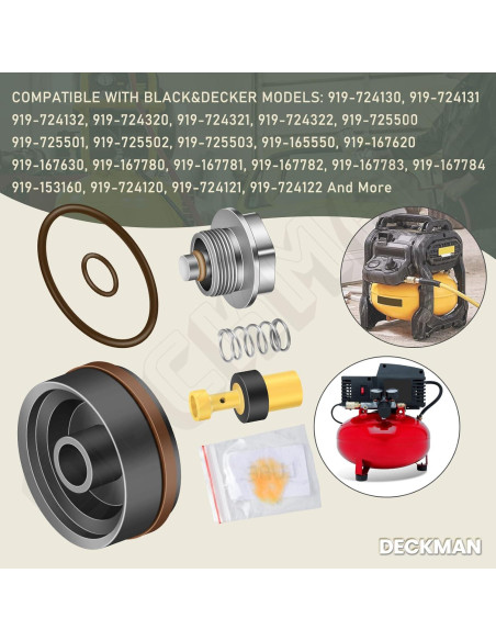 Kit de reparación regulador compresor DECKMAN N008792
